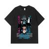 275 GSM Washed T-shirts 100% Cotton Solo Leveling V2 Sung JinWoo Print Unisex Heavy Cotton T Shirt