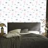 Stars, moons and cheerful clouds wallpaper for living room and bedroom 50x1000