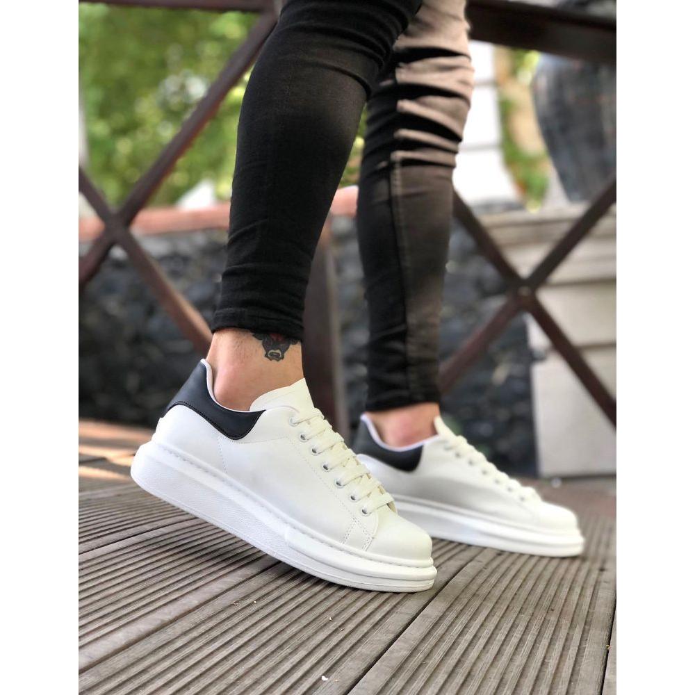 547 Мужская повседневная обувь Мужская обувь на высокой подошве Черно-белая спортивная мужская обувь на шнуровке Некожаная повседневная мужская обувь 2023