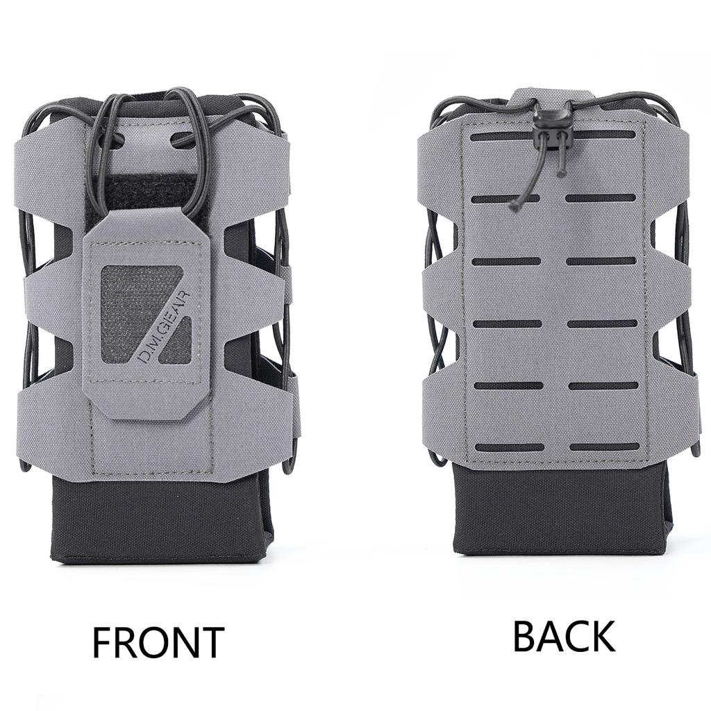 Molle чехол для радио, тактическая сумка для воды, кобура для домофона, переноска, охота, кемпинг, рация, военный карманный держатель