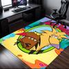 Angry Beavers Adventure Rug Office Carpet Non-Slip Mat, Chair Rug Floor Covering for Gaming, Bedroom, Living Room , Home Decor Christmas Gift