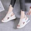 Fashion Summer Wedge Platform Sandals Fashion Retro Romen Beach Shoes Ladies Casual Peep Toe Soft Comfortable Sandalias De Mujer 35-42