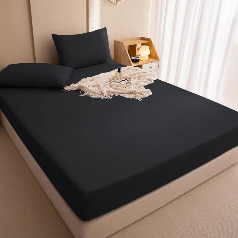 Waterproof Fitted Sheet, Mattress Protector Bed Sheet, Bed Cover, Mattress Cover, Waterproof Elastic Band Bed Cover, Breathable Sheet