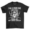 'I Am a Viking Dad'' T-shirt - Funny Viking Vibes for Cool Dads! Soft Cotton Tee,