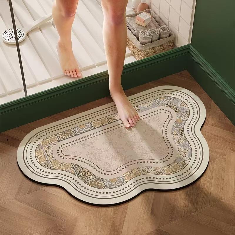 Bathroom absorbent diatom mud toilet doormat toilet toilet floor mat toilet carpet