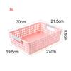 Plastic Desktop Storage Basket Multipurpose Rectangular Storage Basket Storage Basket  Toy Storage