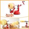 Apple Peeler Slicer Corer with Stainless Steel Blades and Powerful Suction Base for Apples Pears Potatoes Red