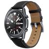 20 мм Ремешок для часов из натуральной кожи с тонкой прострочкой для Samsung Galaxy Watch4 Classic 46 мм 42 мм/Watch4 44 мм 40 мм/Galaxy Watch3 41 мм