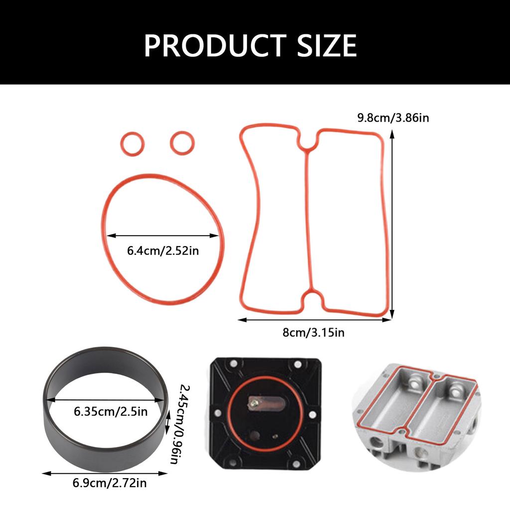 Набор для обслуживания высокой производительности из 20 предметов для 550 Вт бесшумного воздушного компрессора без масла, прочный и простой в использовании