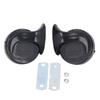 Pair of DC 12V Car Horn Kit Waterproof Super Loud 130db Air Electric Snail Horn for Truck Car