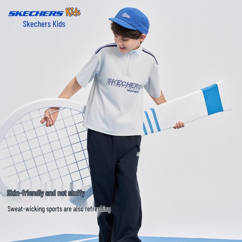 Skechers Детская футболка с коротким рукавом с эффектом охлаждения