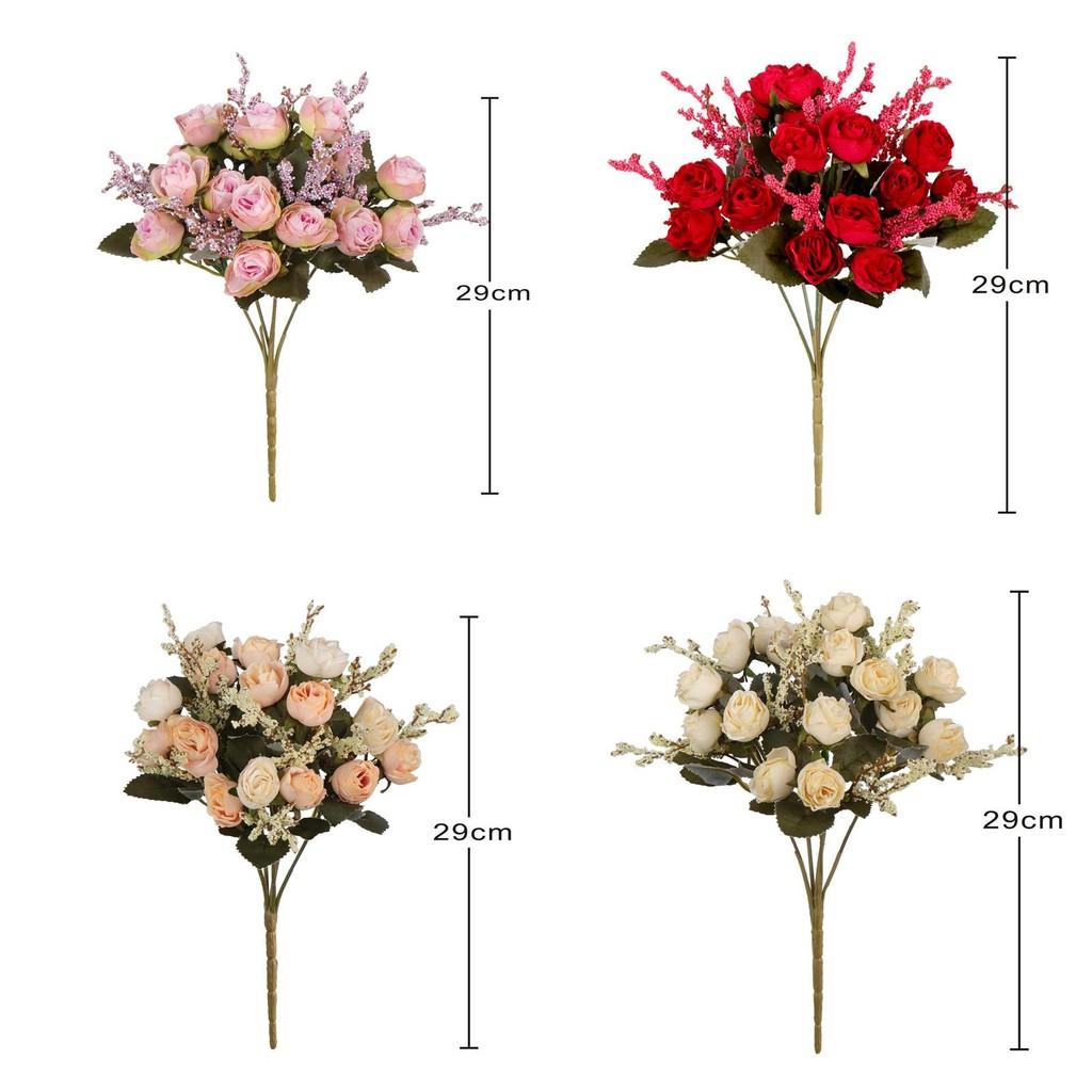 Fabric Rose Flower For Living Room Outdoor Wedding Event Decoration Fashion