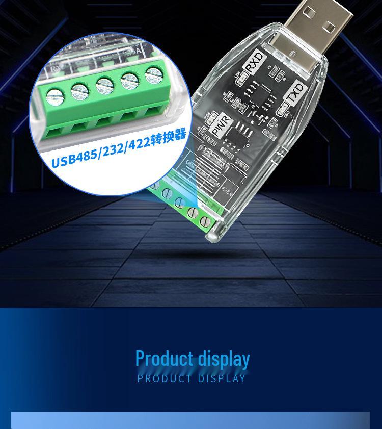 USB to 485/232/422 Converter Module: Industrial-Grade Serial Port Debugger for Laptop
