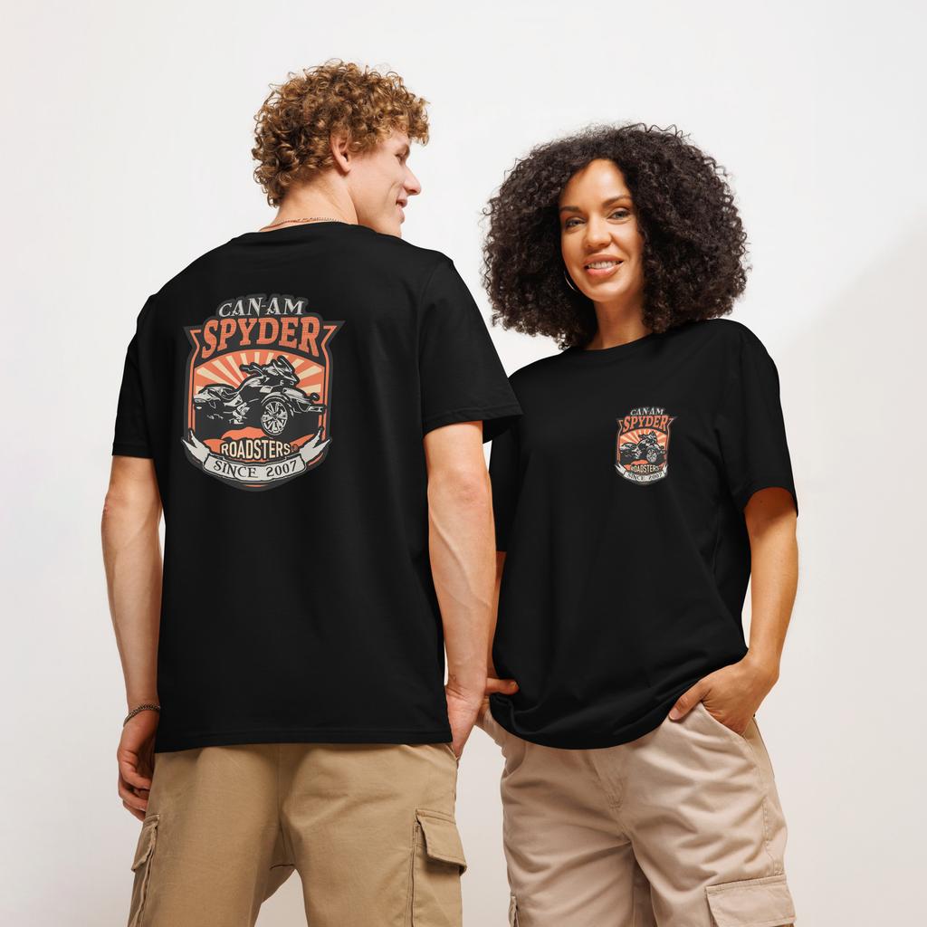 Can-Am Spyder Roadsters Back Logo Unisex organic ribbed neck t-shirt