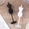 1Set 1:6 Dollhouse Miniature Mannequin Coat Hanger Skirt Support Wedding Mannequin Stand Humanoid Model Toy