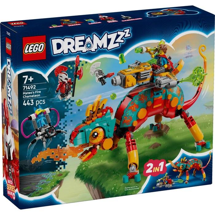 LEGO Dreams Mateo's Fire Chameleon 71492 (Multicolor)
