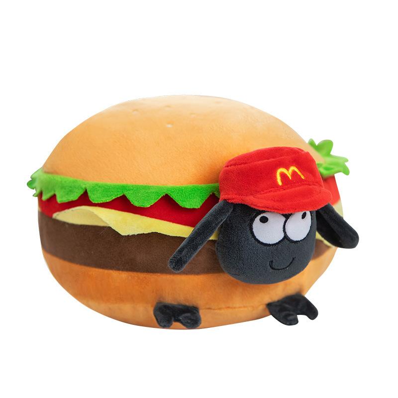 Плюшевая игрушка-подушка Барашек Рождественский Подарок на День Рождения Ребенку День Святого Валентина