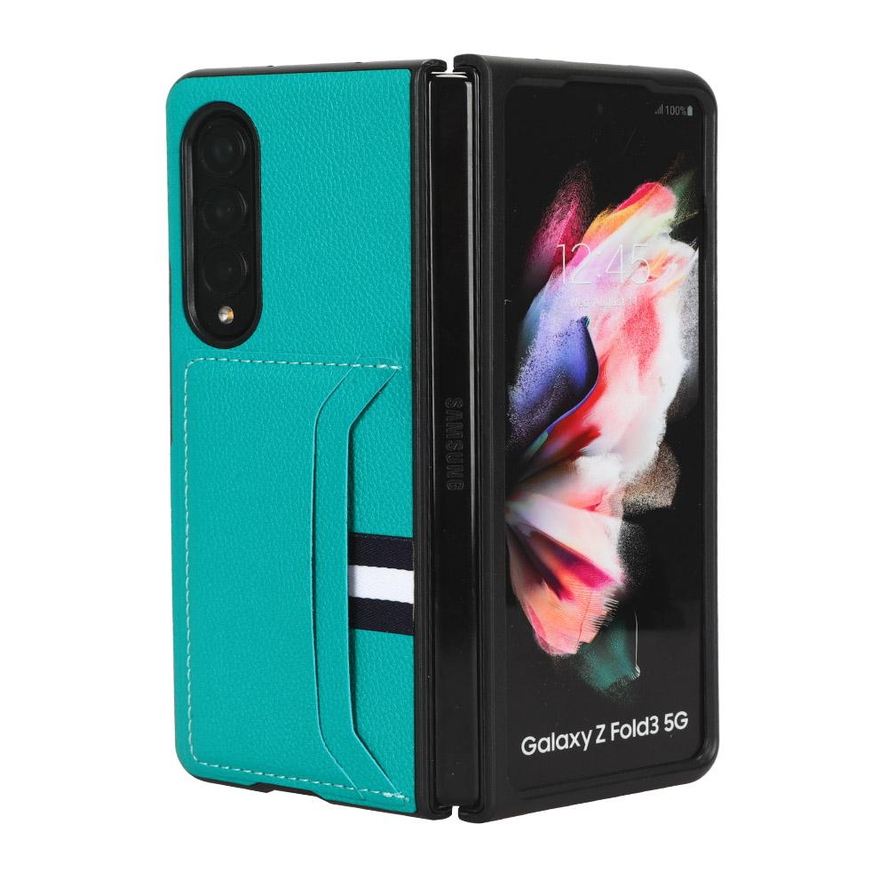 Противоударные аксессуары для телефонов, кожаный чехол для Samsung Galaxy Z Fold 4 5g Fold4 Fold3 Fold 2 3 Fold2, тонкий и легкий чехол