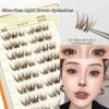 Self Adhesive/Without Glue 48/60 Clusters False Eyelashes 8/10 Rows Fake Eyelashes  Daily/Party
