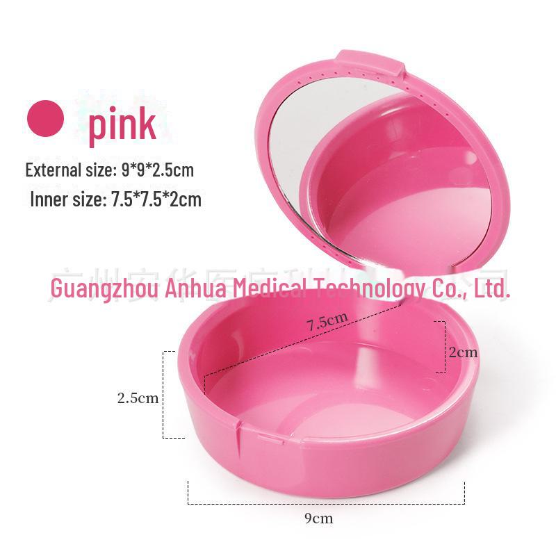 Невидимый ортодонтический контейнер для хранения брекетов и зубных протезов