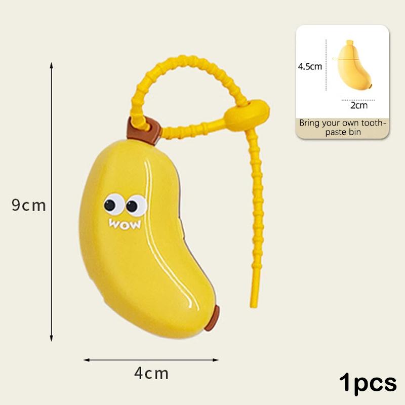 Защитный чехол для зубной щетки с отделением для зубной пасты, пылезащитный зажим для зубной щетки, портативный дорожный бокс для хранения