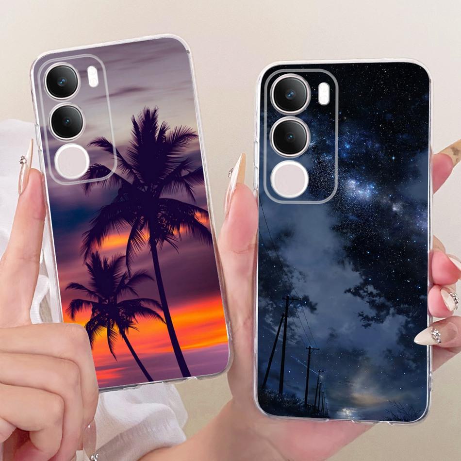 Для Vivo Y19s Pro Крутой Чехол с Рисунком Дракона и Тигра Для Vivo Y19s Y 19S Pro V2419 Мягкие Силиконовые TPU Чехлы