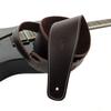 Baseball Leather Guitar Strap in Wine Perri's SP25S-7053 2.5-inch