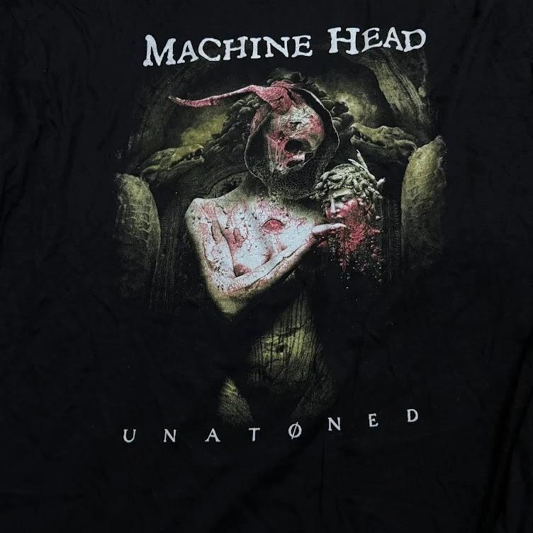 Винтажная Футболка Музыкальной Группы Machine Head Unatoned S-5XL PN418 Унисекс
