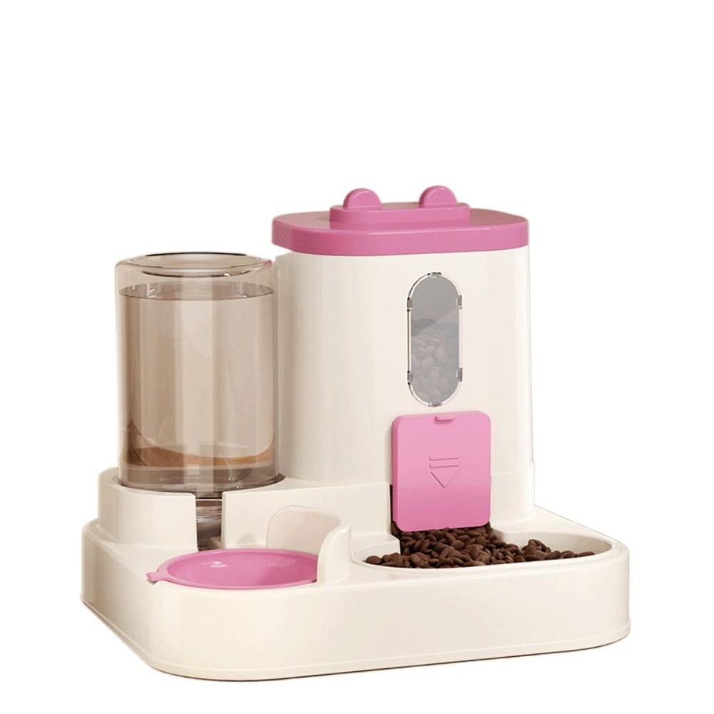 Dry Wet Separation Pet Water Dispenser Cat Dog Food Bowl Pet Kitten Bowl Accessories