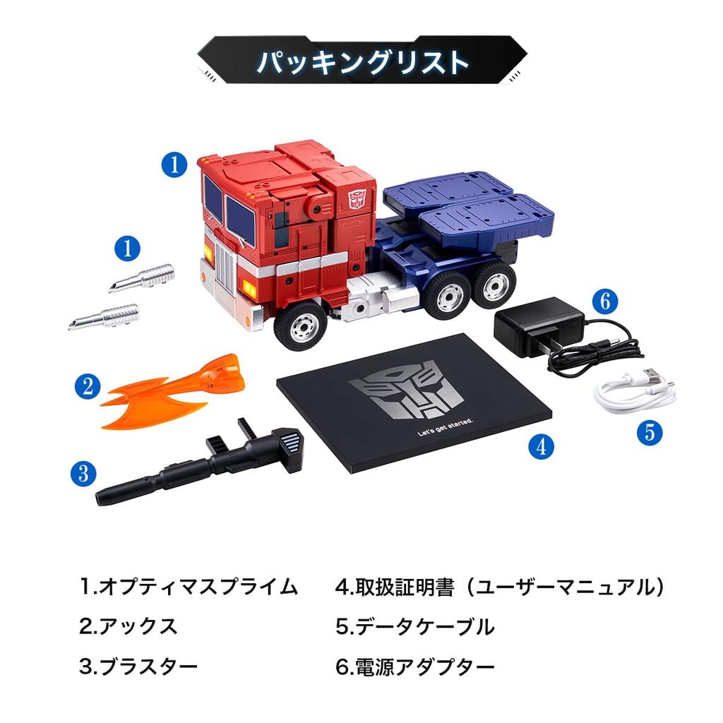 Robosen Elite Optimus Prime полностью автоматический трансформирующийся робот Optimus двуногий ходьба голосовое управление приложение совместимо с HR30 (японский язык)