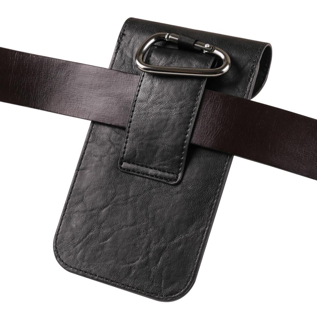 Luxury Leather Belt Clip Phone Case Men Waist Bag Holder For iPhone 16 15 14 13 Pro Max Samsung S24 S23 S22 Plus A55 Redmi Note 12 9 Holster Pouch AVE