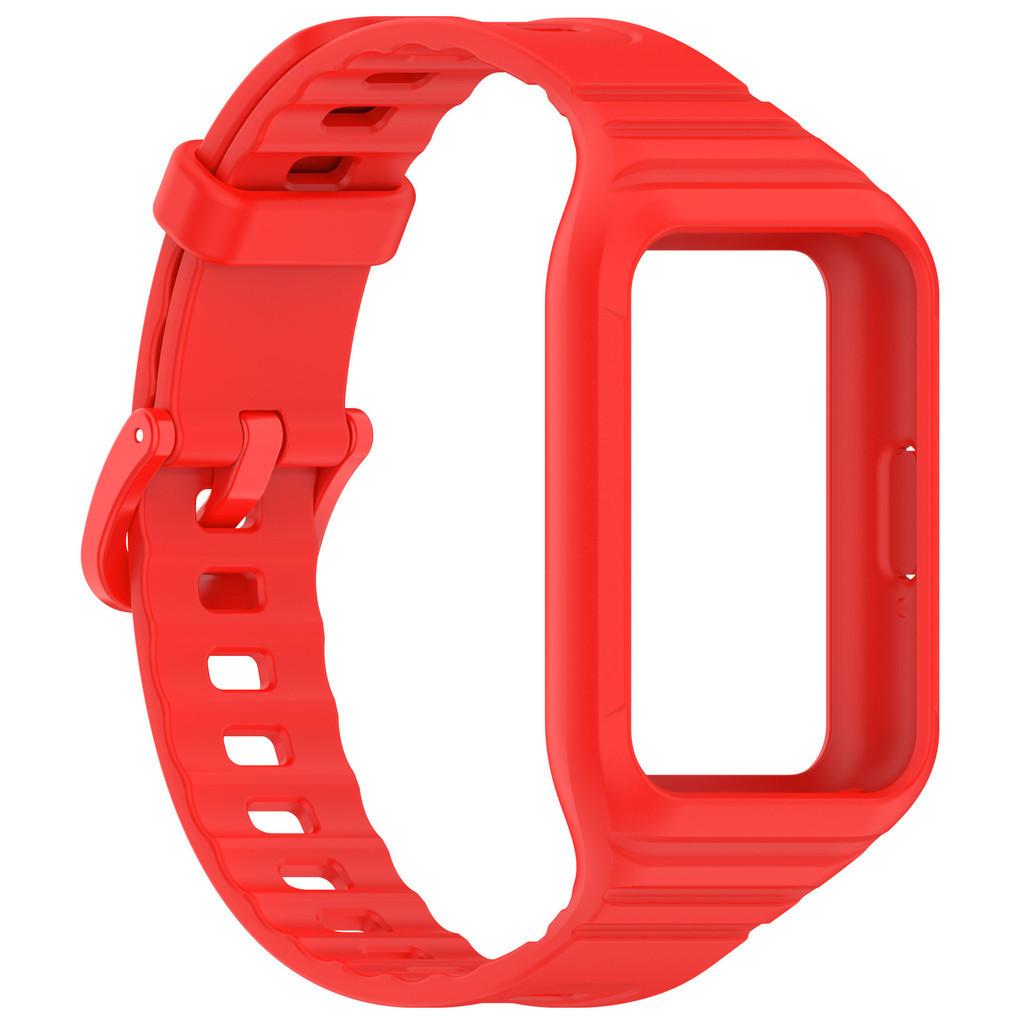 Силиконовый чехол + ремешок для Samsung Galaxy Fit3, сменный спортивный браслет, браслет, ремень, встроенный ремешок для Samsung Fit 3