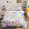 "Vibrant underwater fish parade" Bedding sets Duvet covers Pillowcases(1* Duvet Cover 2* Pillowcases without duvet insert)