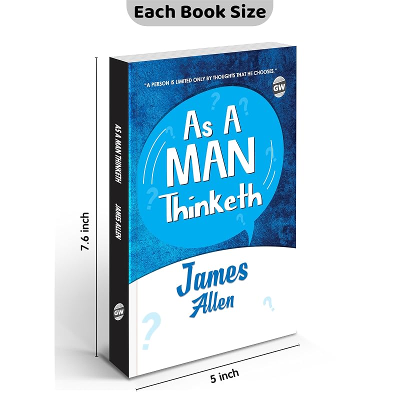 Think & Grow Rich, The Richest Man In Babylon and As A Man Thinketh (Paperback) : Motivational books for wealth, Classic English Novel | Combo of N