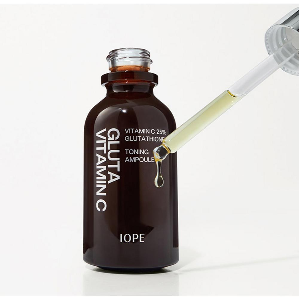 Iope Тонизирующая ампула с витамином С Gluta, 23 г, 1 шт.