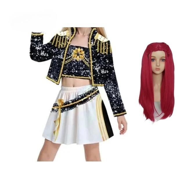 2025 Kpop Костюм для косплея Охотника на демонов Руми Зои Мира Косплей Девушки Стиль Одежда для сцены Хэллоуин
