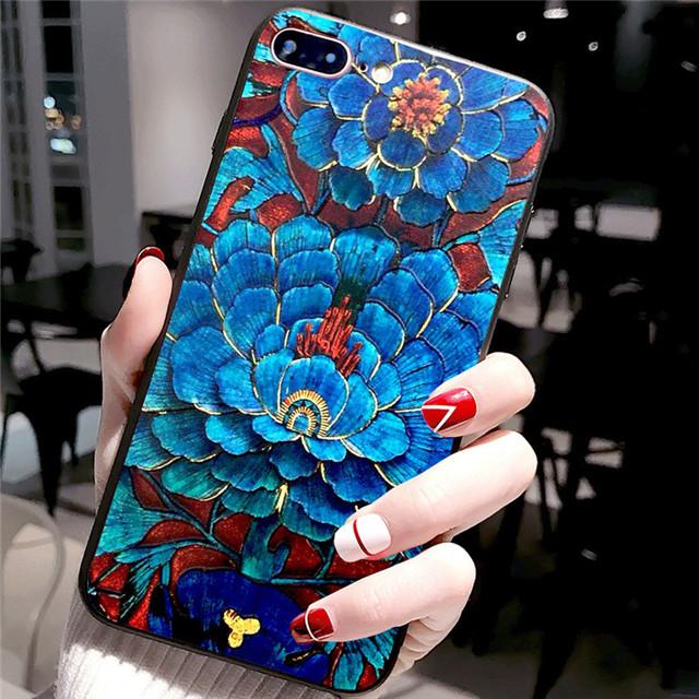 For Honor Magic5 Pro Case 3D Flower Rose Relief Painted Black Silicone Funda For Honor Magic 5 Lite 5G Pro Phone Cover Case