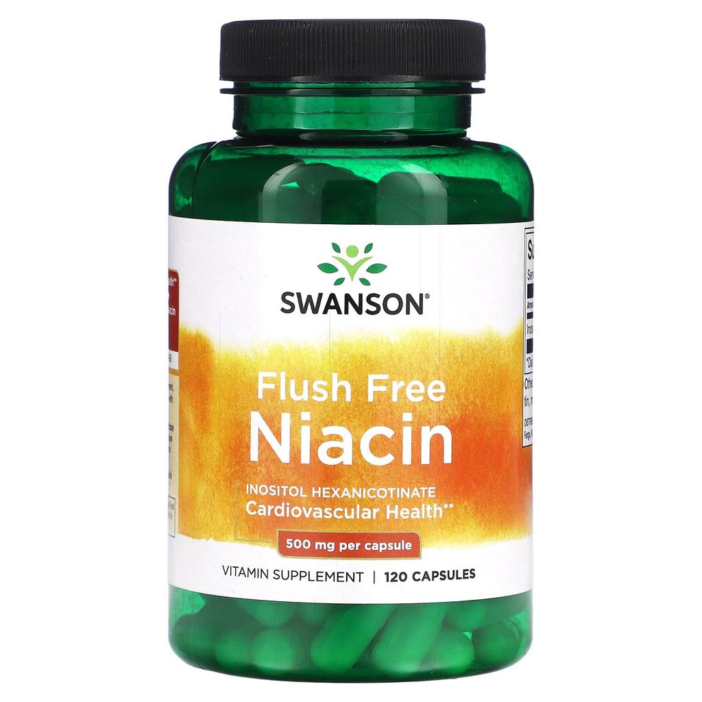 Niacin without Redness, 500Mg, 120 Capsules