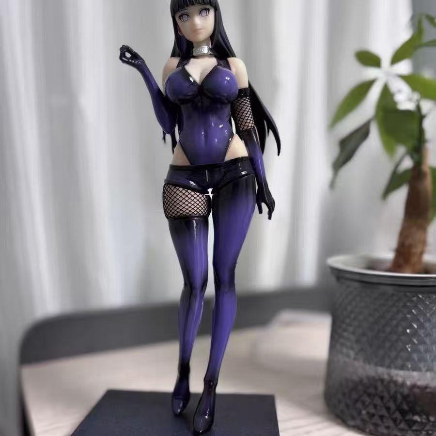 Naruto Shippuden Figures - Sakura Haruno & Hinata Hyuga A pair PVC Statues - 28cm Anime Girl Action Figure Collectible Toys Gift