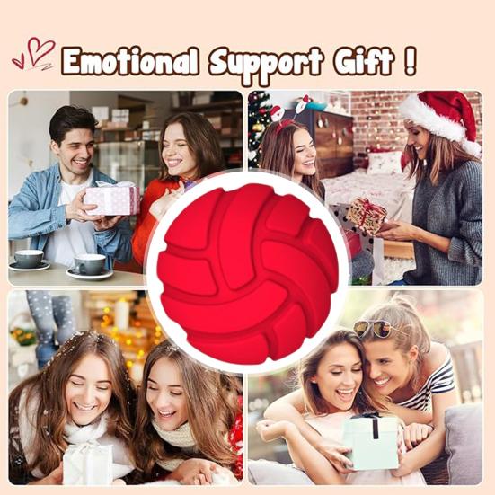 4/6 шт. Магнитный силиконовый сенсорный мяч, портативный, для путешествий, снятия тревожности и стресса, цветной мяч для детей, подростков и взрослых, успокаивающий текстурированный мяч, игрушка-фиджет