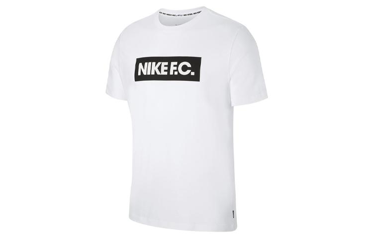 Nike Мужские белые футболки для футбола умеренного кроя CT8430-100