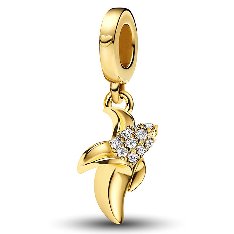 Медь Любовь Сердце Светлячок Золотая Серия Шармы Подходят для DIY Изготовления Браслета Ожерелья Подарок Высокое Качество Изысканные Ювелирные Изделия