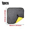 1/2/3/5/6Pcs Car Wash Microfiber Towel 30*30/40/60cm Car Cleaning Drying Cloth Care Cloth Car Wash Thickened Towel