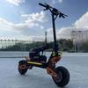 ЕС X5 6000 Вт 60 В 40 Ач Двухмоторный Электрический Самокат Максимальная Скорость 90 км/ч Гидравлический Тормоз ЖК-Дисплей Максимальный Пробег 90 км Складной Электросамокат
