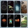 Чехол для телефона L-Властелин К-Колец Для iPhone 17,16,15,14,13,12,Pro,Max,Plus,E,SE4,Air,Mini Черный Мягкая Крышка