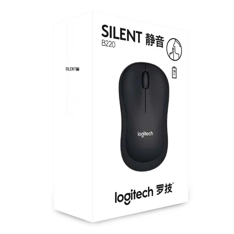 Logitech Бесшумная беспроводная мышь B220