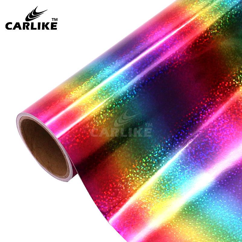 Xinlang Iridescent Laser Gradient DIY Decorative Car Sticker