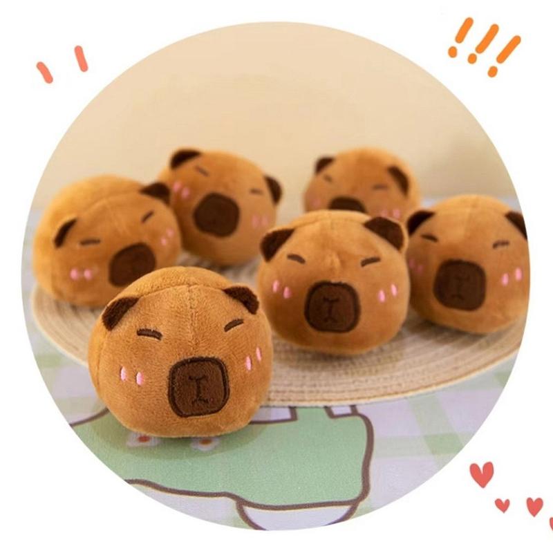 30 см Капибара Подушка-игрушка для перекуса Плюшевая игрушка Каваи Плюшевая кукла Мягкая игрушка Животные Детские игрушки Подарок Подвеска Декор