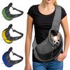 Pet Dog Sling Carrier Breathable Mesh Travel Safe Sling Bag Carrier for Dogs Cats