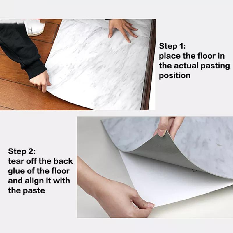 1 шт. 30*30 см имитация плитки мрамор самоклеящаяся водонепроницаемая наклейка на стену ванная комната кухня гостиная украшение дома